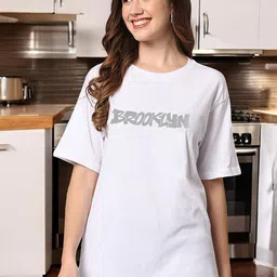 My Swag Women Typography Printed T-shirt-image-46