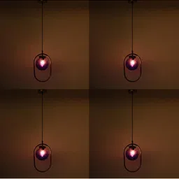 1ST TIME Blue & Gold-Toned Ceiling Lamp-image-36
