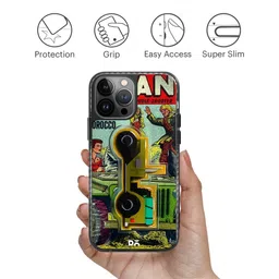 DailyObjects Quirky Printed iPhone 15 Pro Back Case Mobile Accessories image 3