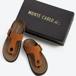 Monte Carlo Men Leather Comfort Sandals-picture-33