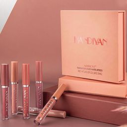 Adbeni Handiyan Set Of 6 Long Lasting Matte Liquid Lipstick - 2.5 ml Each - Shade A-picture-44