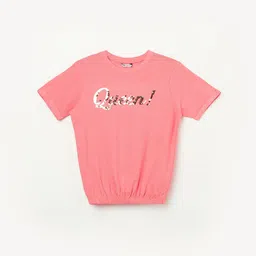 Fame Forever by Lifestyle Girls Typography Printed Round Neck Pure Cotton T-shirt-picture-26
