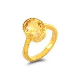 GenZcomplex Gold-Plated Brass Finger Ring-picture-9