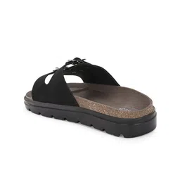 El Paso Women Open Toe Flats with Buckles image 4