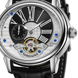 FORSINING Men Dial & Leather Straps Analogue Watch FSG8210M3S1 image 4