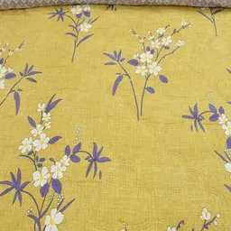 Harbell Home Floral Reversible AC Comforter Quilt image 5