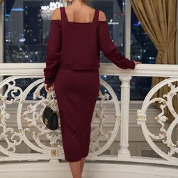 HERE&NOW Square Neck Top With Skirt image 2