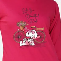 Metronaut Women 2 Printed Bio Finish Applique T-shirt image 4