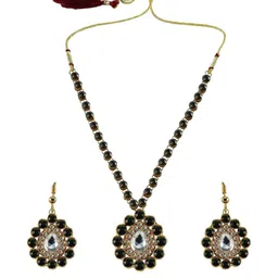 Vidhya Kangan Women Grey Jewellery Set-image-28