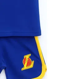 Yoonikk Boys Printed Pure Cotton Sleeveless T-shirt with Shorts image 4