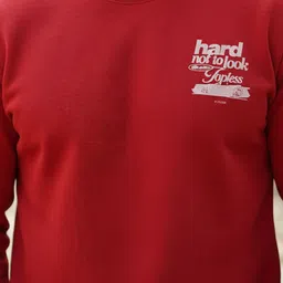 Obaan Men Graphic Printed Full Sleeve Sweatshirt image 4