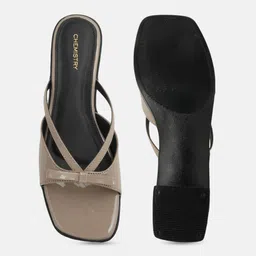 Chemistry Block Sandals with Bows image 2