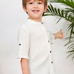 FASTDEAL Boys Shirt With Shorts image 2
