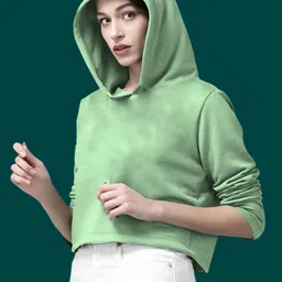 Mast & Harbour Women Hooded Sweatshirt image 4