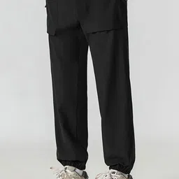 StyleCast x Revolte Men Regular Fit Mid-Rise Joggers image 5