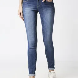 Kraus Jeans Women Skinny Fit Light Fade Stretchable Jeans-picture-27