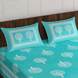 E Elma Unisex Blue Bedsheets-picture-39