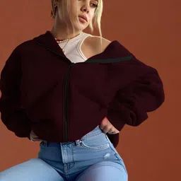 CORSICA Women Fleece Lightweight Crop Puffer Jacket-picture-56