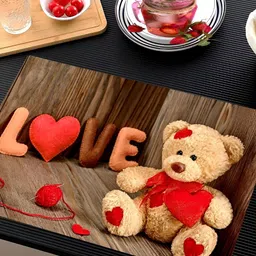 Aura 4-Pcs Brown & Red Printed Fridge Organisers image 3