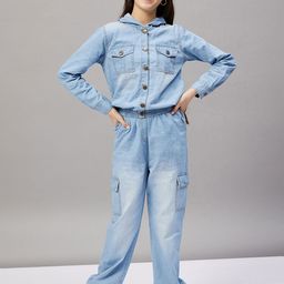 Stylo Bug Girls Top with Trousers-picture-34