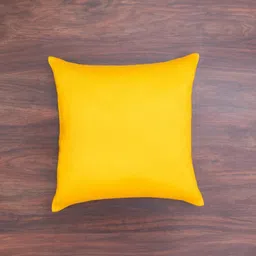 RoyalDeco Yellow Set of 2 Square Cushion Covers image 2