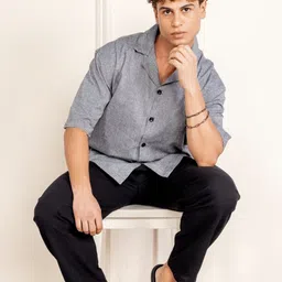 HOPE House of Pure Eco Men Classic Casual Shirt image 2