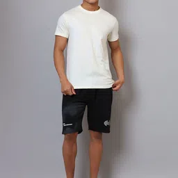 Free Authority Men Batman Printed Regular Fit Mid-Rise Shorts image 3