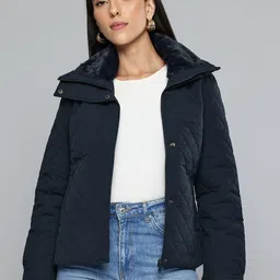 Fort Collins Quilted Double Collar Jacket-image-86