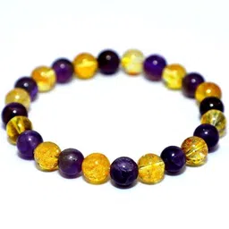 CRYSTAL DIVINE Crystals Beaded Elasticated Bracelet image 1