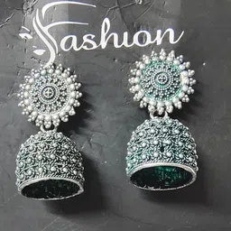 MUNMUN'S Floral Jhumkas Earrings image 1