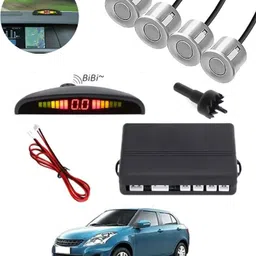 peeps store Universal 4 Silver Reverse Parking Sensor-PS25A313 Universal 4 Silver Reverse Parking Sensor-PS25A313 Parking Sensor-picture-37