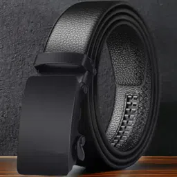 SHOPGLOBAL Unisex Textured Leather Belt-picture-2