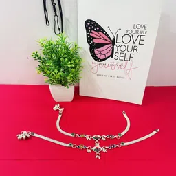 AamNa Enterprises Silver-Plated Anklet-picture-29
