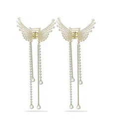 FHONEX Women Set of 2 Embellished Claw Clip-picture-24