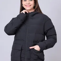 HOUSE OF VEDAS Women Lightweight Outdoor Quilted Jacket-image-48