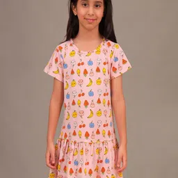 Grit N Groove Floral Print Fit & Flare Dress-picture-44