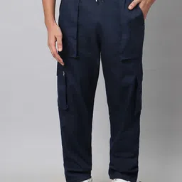 KLOTHFIT Men Low-Rise Cargos Trousers-picture-33