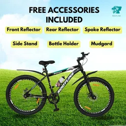 rootline Boeing 24T Non IBC Black&See Green with Disc Brake and Front Suspension 24 T (inch) Mountain Cycle image 5