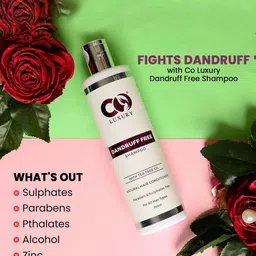 CO LUXURY Dandruff Free Shampoo With Tea Tree Oil - 200 ml image 5