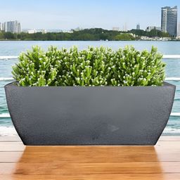 Go Hooked RECTA CURVE Black & Green Durable Planter-picture-11