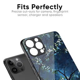 QRIOH Floral Printed iPhone 16 Pro Back Case Mobile Accessories image 4