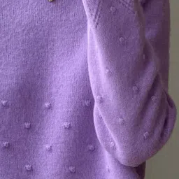 StyleCast x Revolte Women Self Design Round Neck Pullover image 4