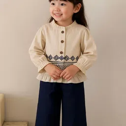 Le Nino Girls Tunic with Trousers-picture-58