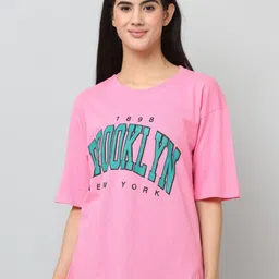 DDASPRATION Women Typography Printed T-shirt-image-81