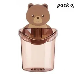 webdealz Plastic Storage Basket for Toothpaste, Comb, Brush, Cream, Lotion Kids Bathroom x2.112 Storage Basket image 2