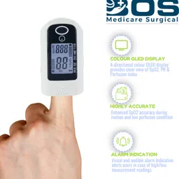 Bos Medicare Surgical OXI-WHITE-1 Pulse Oximeter-image-16