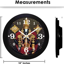 litisha enterprises Analog 25 cm X 25 cm Wall Clock image 2