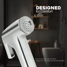 flipkart smartbuy FSBHF2212 Conti (W/T 2N) ABS Health Faucet Without Tube | For Bathroom Use(2 Pc) Faucet Set image 3