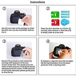 NDSLR Edge To Edge Screen Guard for NIKON D 7200 CAMERA image 5