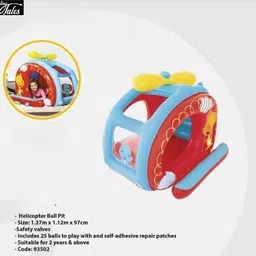 littlebloom PVC Swimming Pool With PumpLittlebloom7098 Inflatable Hoppers & Bouncer image 4